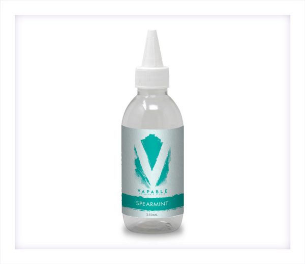 Vapable Spearmint Flavour Short Shot Longfill bottle