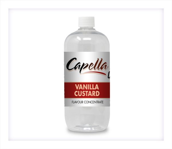 Capella Vanilla Custard OS Oil soluble Flavour Concentrate MCT bottle