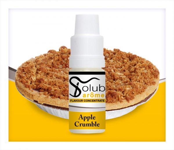 Solub Arome Apple Crumble Flavour Concentrate 10ml bottle