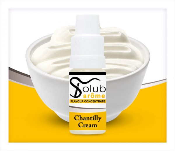 Solub Arome Chantilly Cream Flavour Concentrate 10ml bottle