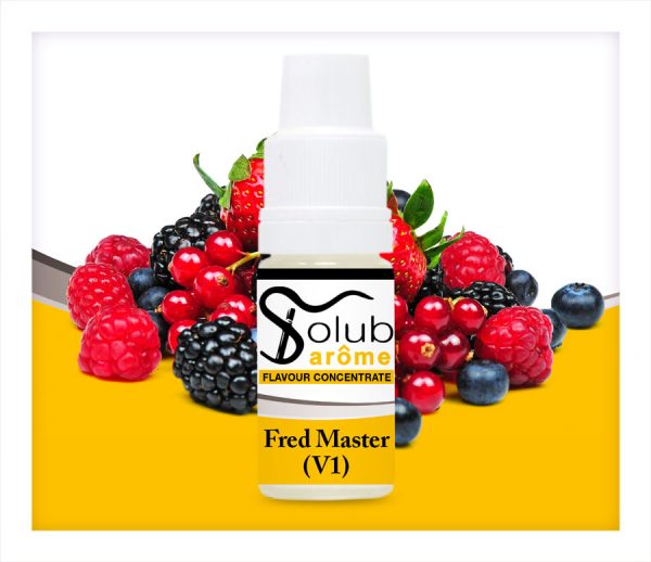 Solub Arome Fred Master v1 Flavour Concentrate 10ml bottle