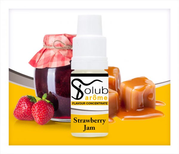 Solub Arome Strawberry Jam Flavour Concentrate 10ml bottle