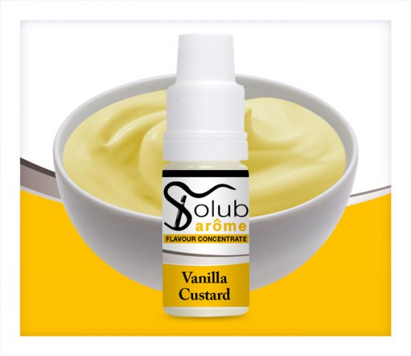 Solub Arome Vanilla Custard Flavour Concentrate 10ml bottle