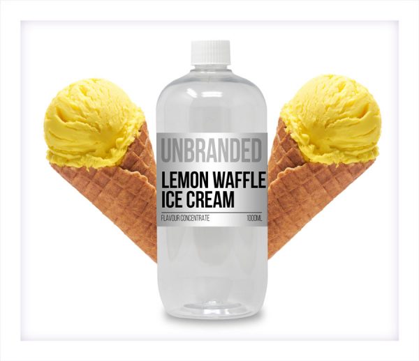 Unbranded Flavour Concentrate Lemon Waffle Ice Cream Bulk One Shot bottle