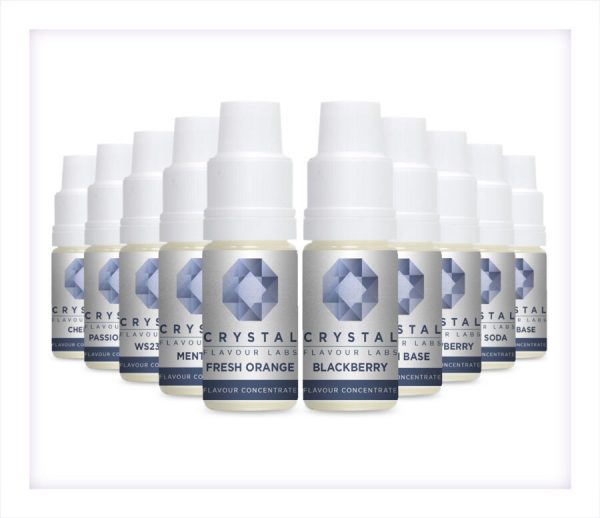 Crystal Flavour Labs Flavour Concentrates 10ml bottles