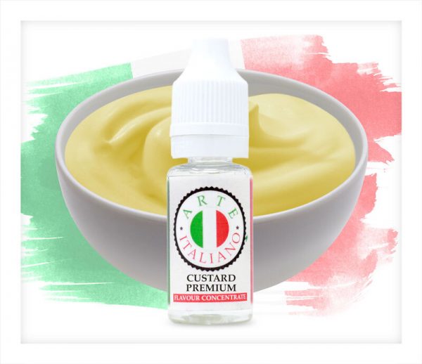Arte Italiano Custard Premium Flavour Concentrate 10ml bottle