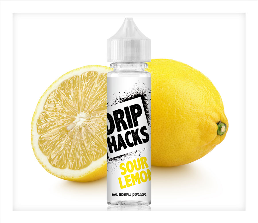 Flavour Smiths, Sour Lemon from Drip Hacks 50ml/100ml Shortfill E
