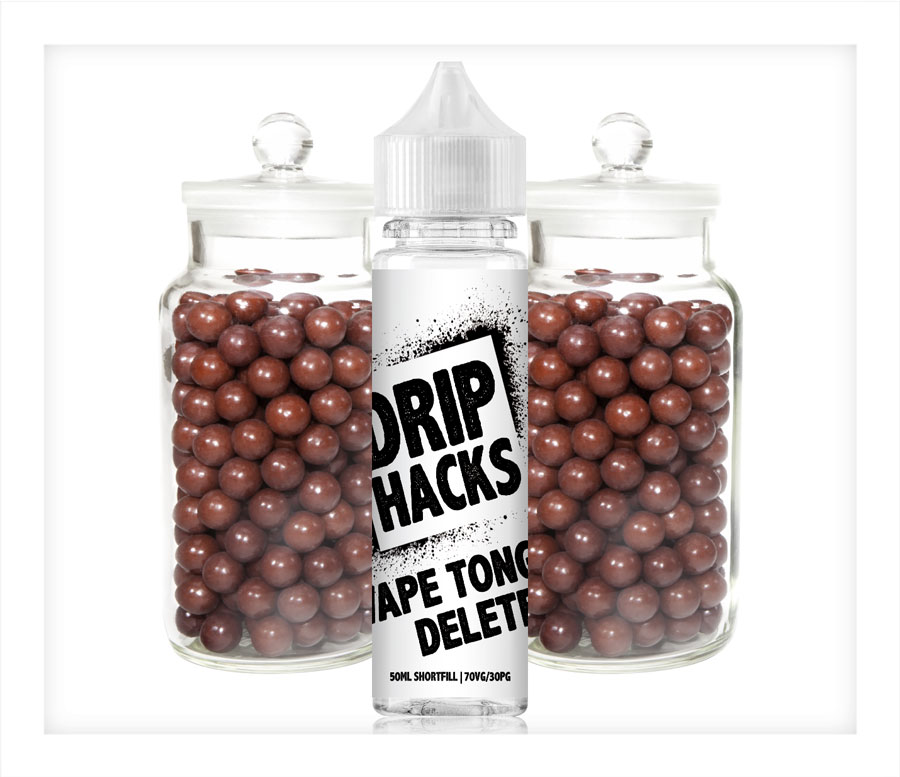 Drip Hacks, Vape Tounge Delete 50ml/100ml Shortfill E liquid Wholesale