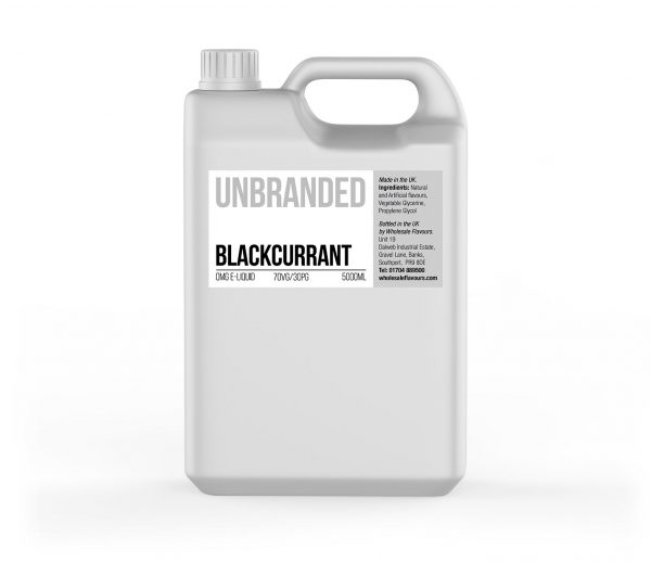 Blackcurrant Unbranded 5000ml E-Liquid