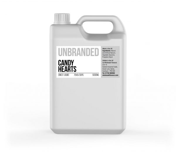 Candy Hearts Unbranded 5000ml E-Liquid