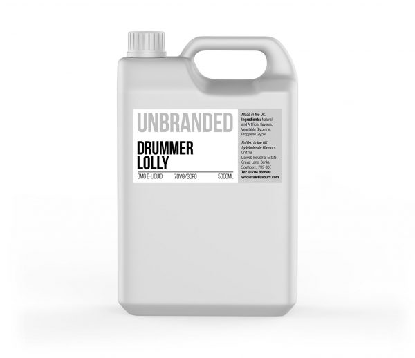 Drummer Lolly Unbranded 5000ml E-Liquid