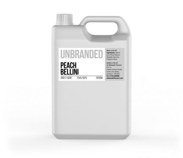 Peach Bellini Unbranded 5000ml E-Liquid