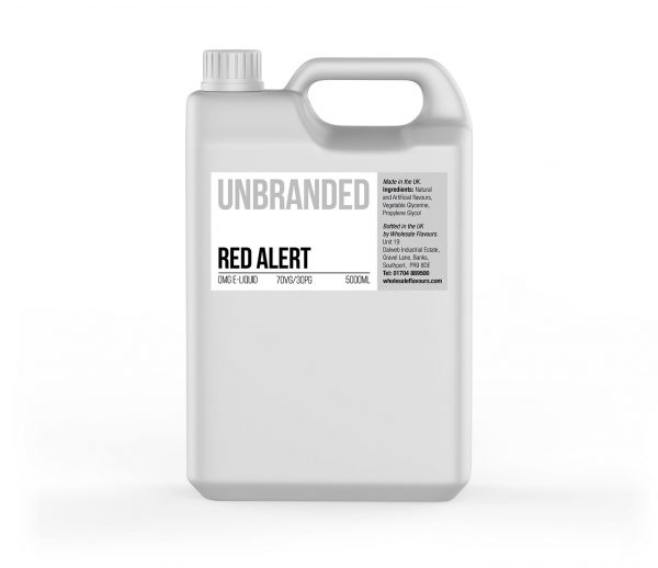 Red Alert Unbranded 5000ml E-Liquid