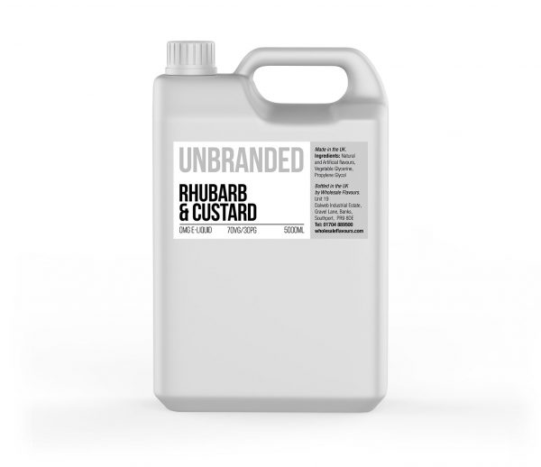 Rhubarb and Custard Unbranded 5000ml E-Liquid