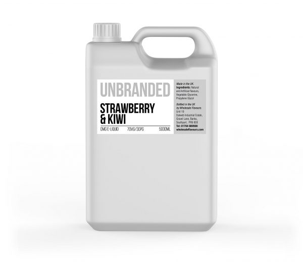Strawberry and Kiwi Unbranded 5000ml E-Liquid