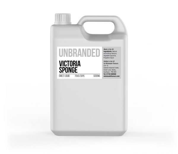 Victoria Sponge Unbranded 5000ml E-Liquid
